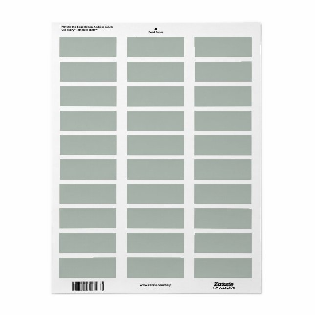 Ash grey (solid colour) (Full Sheet)