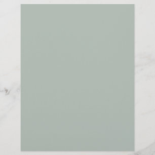 Ash grey (solid colour) custom letterhead