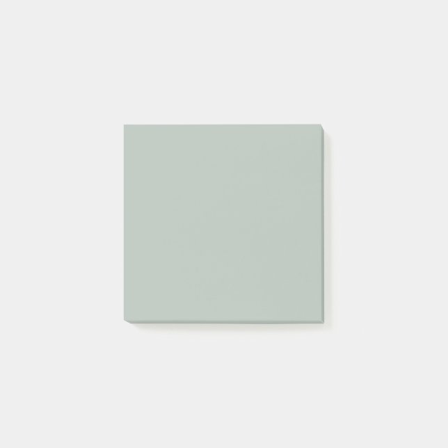 Ash Grey Square Post-it® Notes (Front)