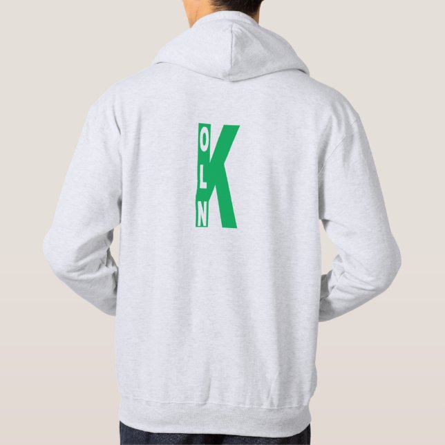 Ash hoodie sweatshirt KOLN man (Back)