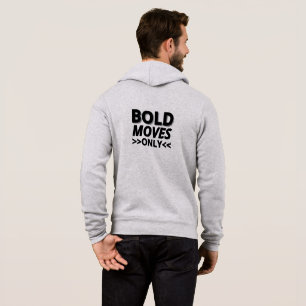 Ash Jacket with King Front & Bold Moves Back Hoodie