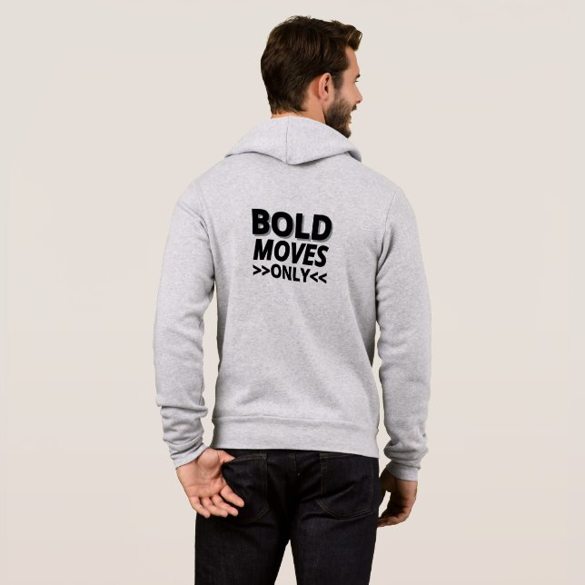 Ash Jacket with King Front & Bold Moves Back Hoodie (Back Full)