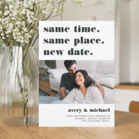 Flat Save The Date Card