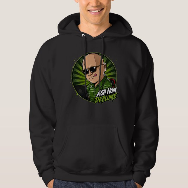 Ash Nom DePlume Pullover Hoodie (Front)