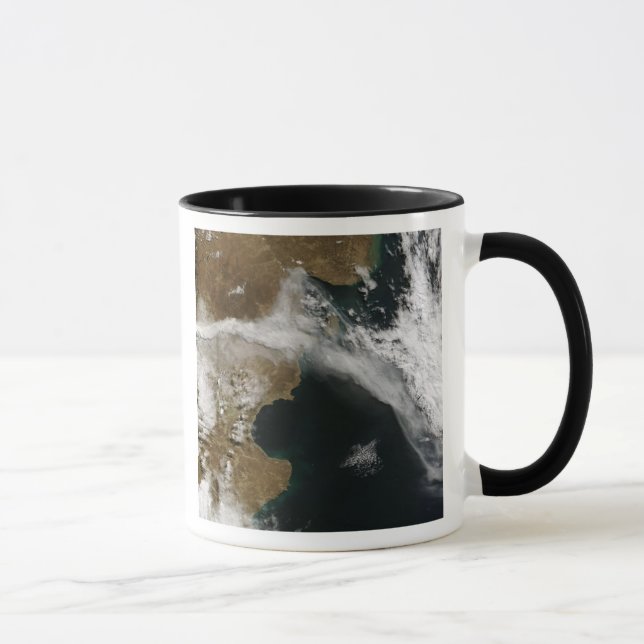Ash plume from eruption of Chaiten volcano, Chi Mug (Right)