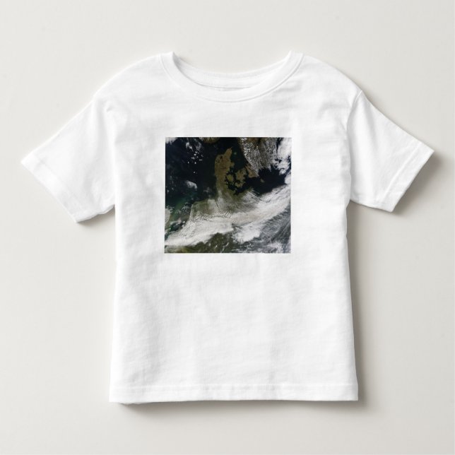 Ash plume from Eyjafjallajokull Volcano 2 Toddler T-Shirt (Front)