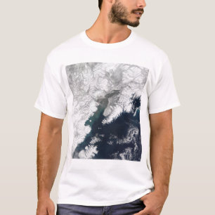 Ash plume from Mount Redoubt, Alaska T-Shirt