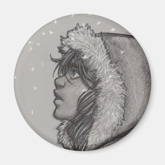 Ash & Snow Magnet (Front)