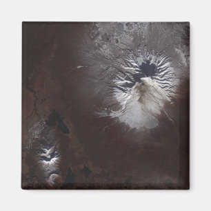 Ash stains on Russia's Shiveluch volcanoï¿ Magnet
