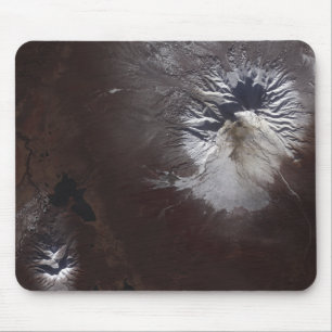 Ash stains on Russia's Shiveluch volcano�s sl Mouse Pad