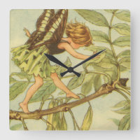 Ash Tree Fairy Walking on Branch