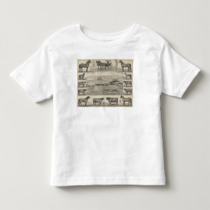 Ash Valley Stock Farm, Larned, Kansas Toddler T-Shirt