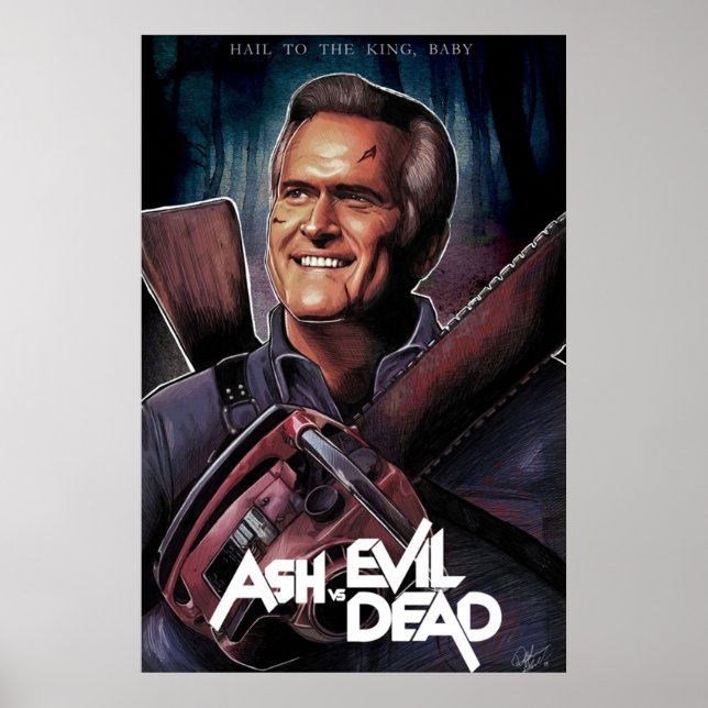 Ash vs Evil Dead Fanart Poster (Front)