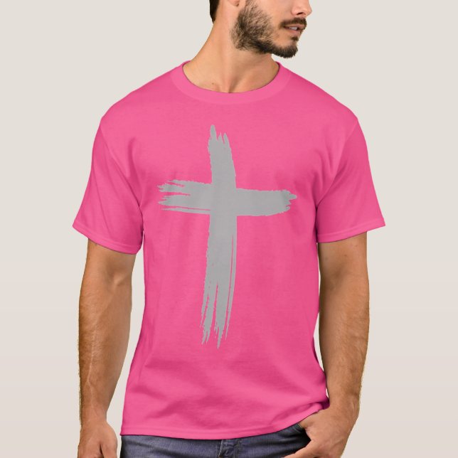 Ash Wednesday Jesus Christianity T-Shirt (Front)