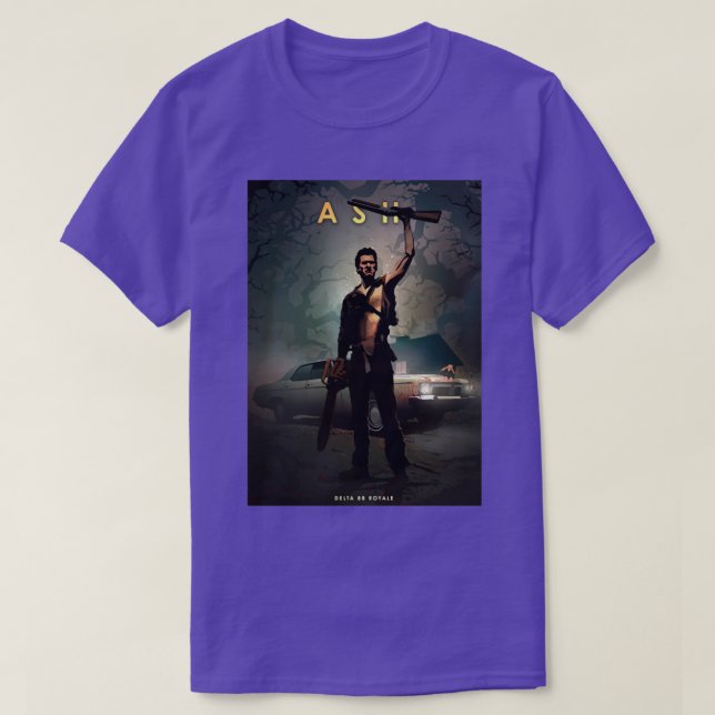 Ash Williams Delta 88 royale   Legends T-Shirt (Design Front)
