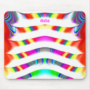 ASHA ~ Multicoloued Lollipop ~ Mouse Pad