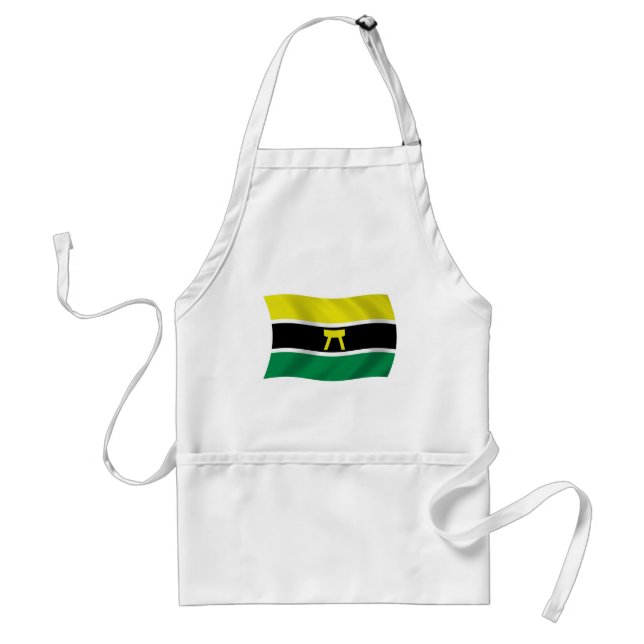 Ashanti People Flag Apron (Front)