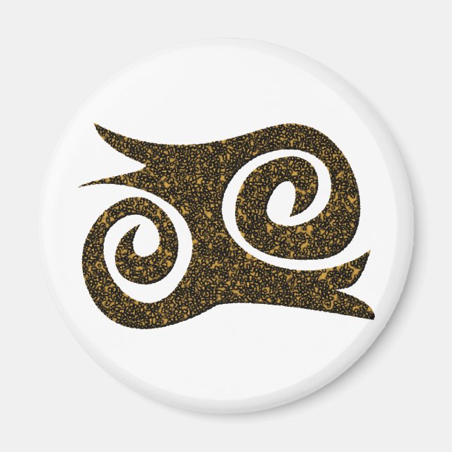 Ashanti Symbol Mut Adinkra Magnet (Front)