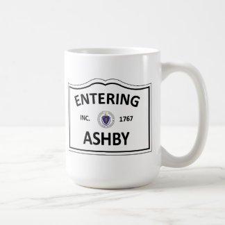 ASHBY MASSACHUSETTS Hometown Mass MA Townie Coffee Mug