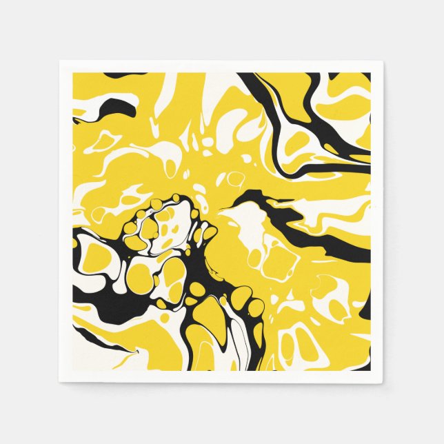 Asher - Liquify Abstraction Napkin (Front)