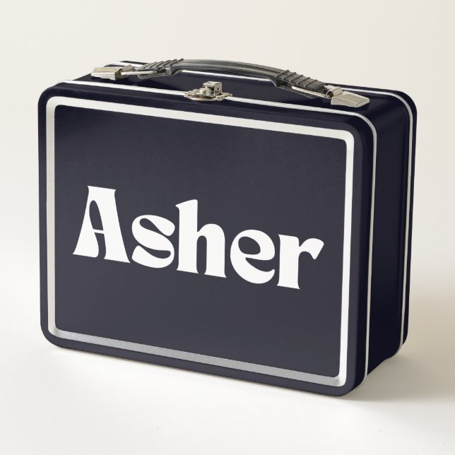 Asher Metal Lunchbox (Front)