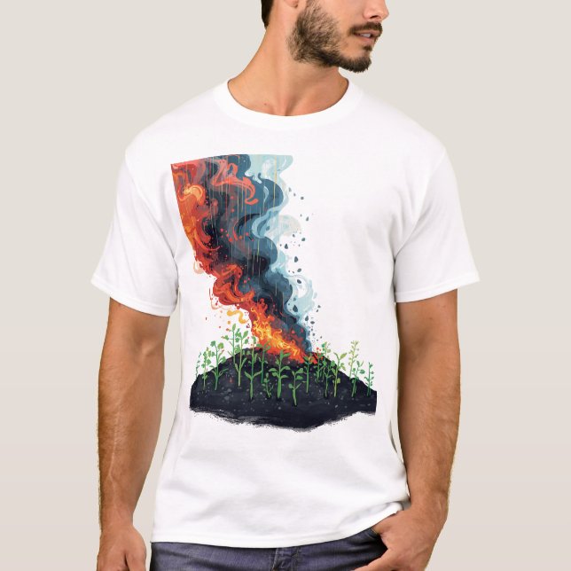 Ashes Feeding the Garden T-Shirt (Front)