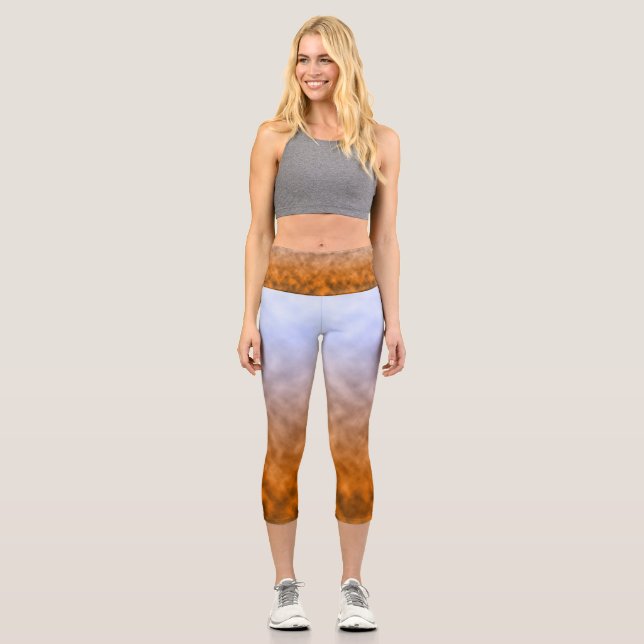 Ashes Into Aurora Capri Leggings (Front)