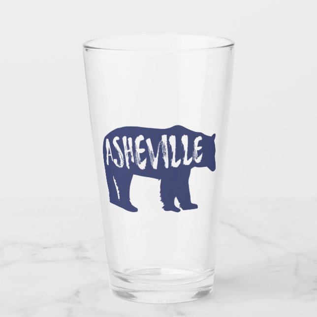 Asheville Bear Glass (Front)