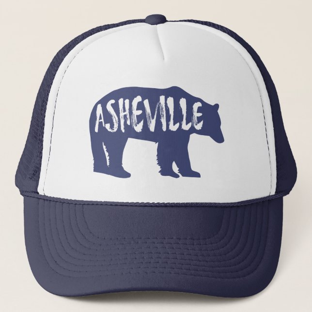 Asheville Bear Trucker Hat (Front)