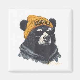 Asheville Bear Wnc Hippie Avl North Carolina Mount Magnet