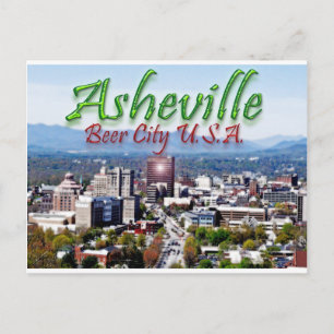 Asheville Beer City USA Postcard