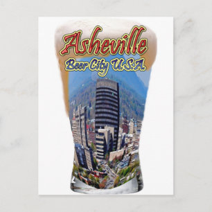 Asheville Beer City USA Postcard