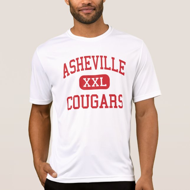 Asheville - Cougars - High - Asheville T-Shirt (Front)