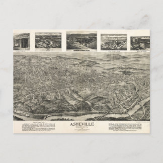 Asheville, NC 1912 Postcard