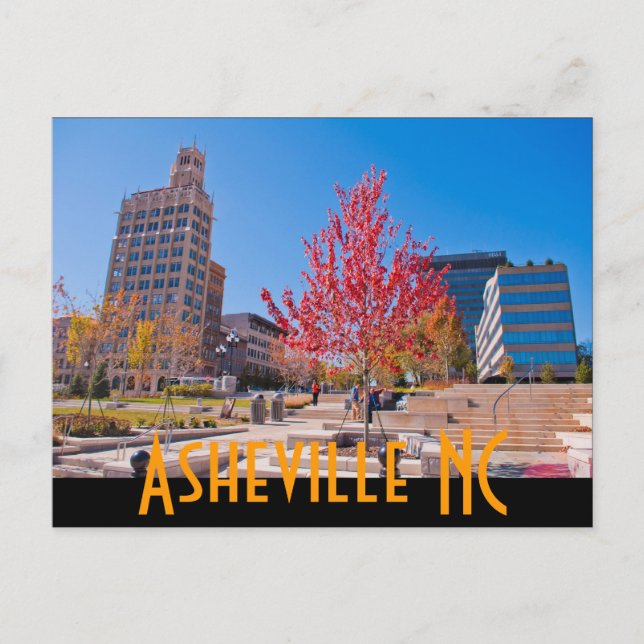 Asheville NC Postcard (Front)