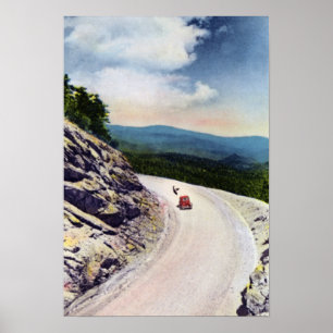 Asheville North Carolina Blue Ridge Parkway Poster