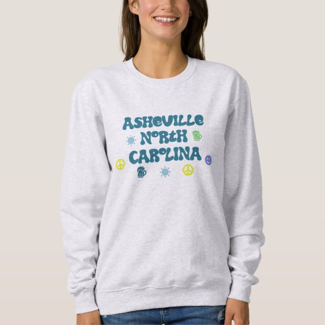 Asheville North Carolina Sweatshirt (Front)