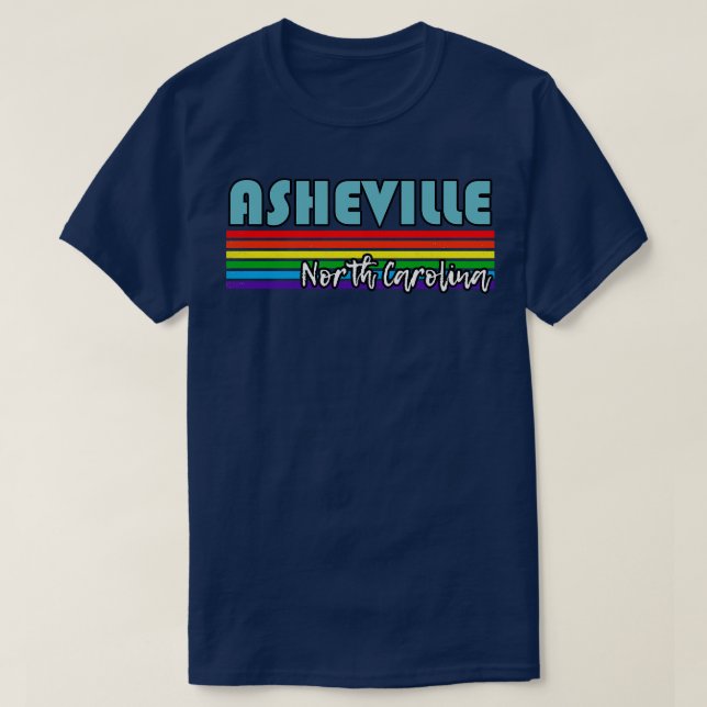 Asheville North olina Pride  Asheville LGBT Gift L T-Shirt (Design Front)