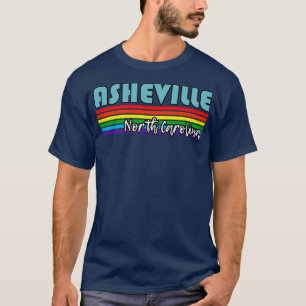 Asheville North olina Pride Asheville LGBT Gift L T-Shirt