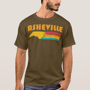 Asheville North olina Vintage Distressed Souvenir T-Shirt