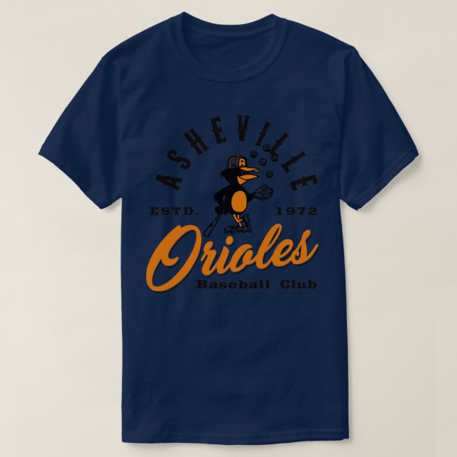 Asheville Orioles T-Shirt (Design Front)