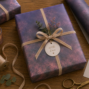 Ashfall Afterglow Wrapping Paper Sheet
