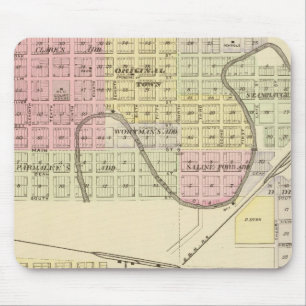 Ashland and Wahoo, Nebraska Mouse Pad