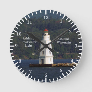 Ashland Breakwater Light clock