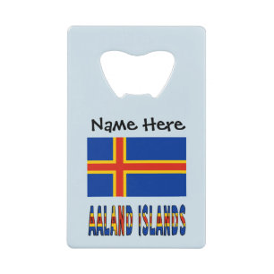 Ashland Islands Ålander Flag Personalised 