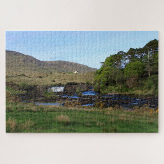Ashleigh Falls, Co. Mayo, Ireland. Jigsaw Puzzle