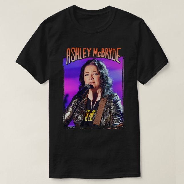 Ashley Art McBryde Portrait T-Shirt (Design Front)
