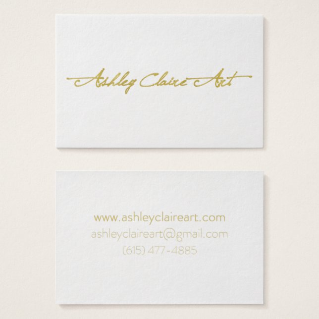Ashley Claire Art (Front & Back)