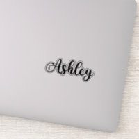 Ashley Name - Handwritten Calligraphy