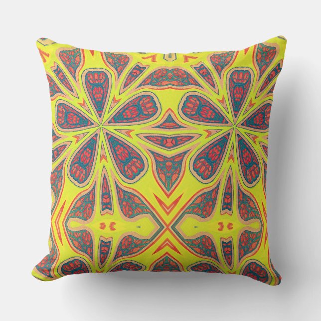 Ashlin Yellow Cushion (Front)